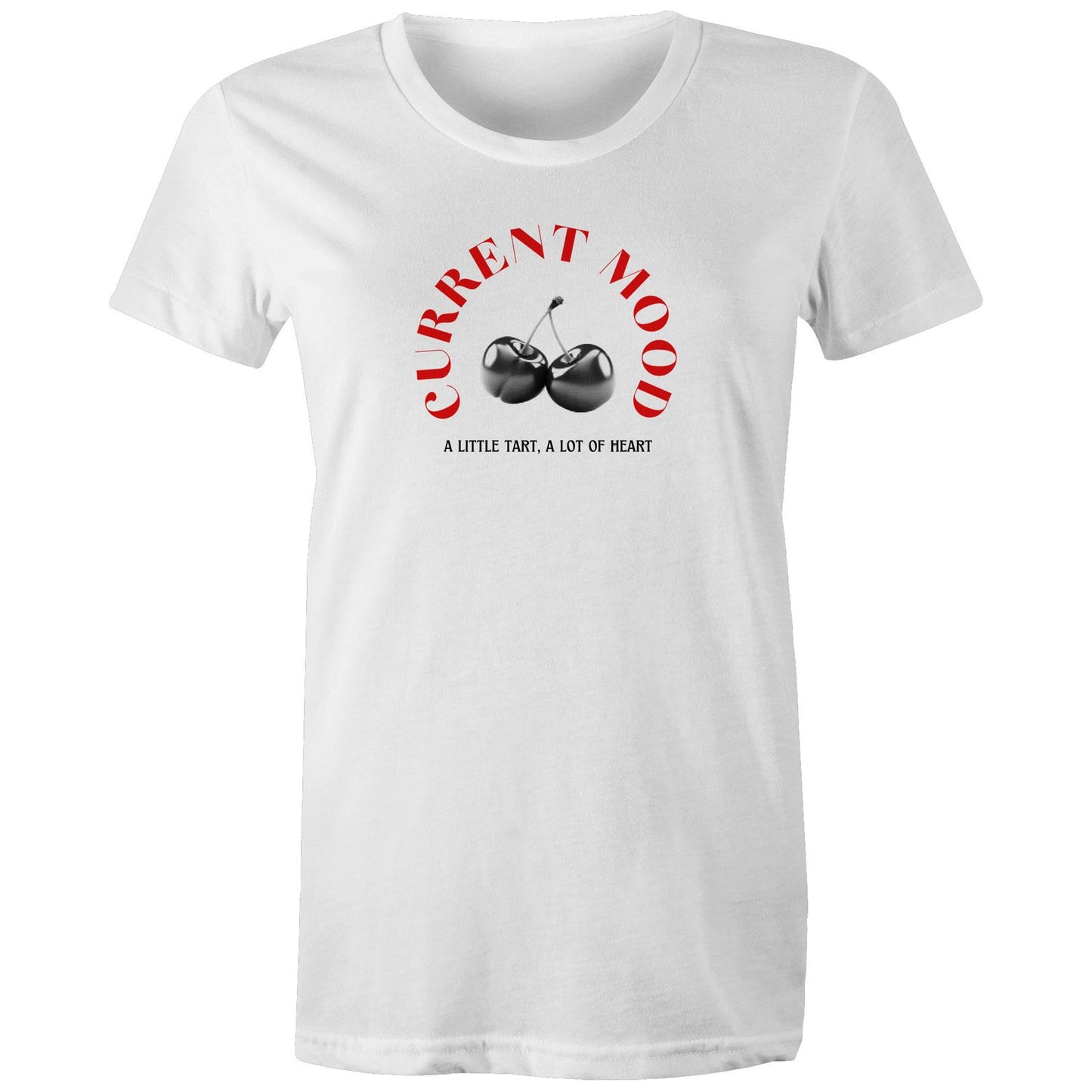 Current Mood 'A LITTLE TART, ALOT OF HEART' Women's Tee