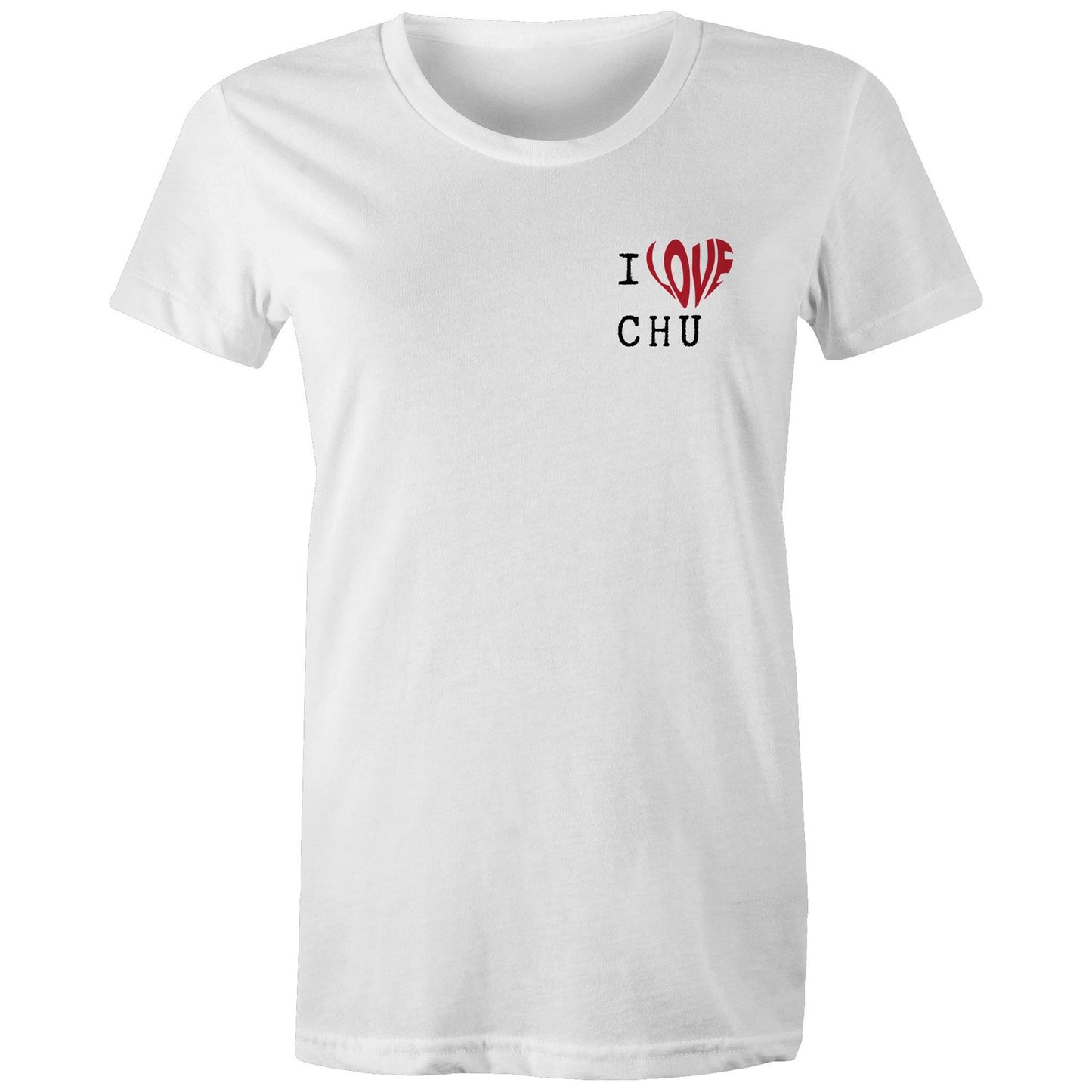 Current Mood 'I LOVE CHU' Women's Tee