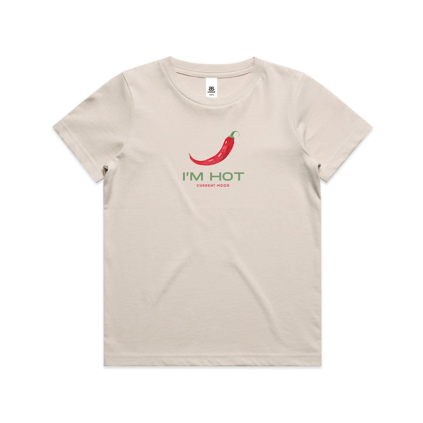Current Mood 'I'M HOT' Youth Tee