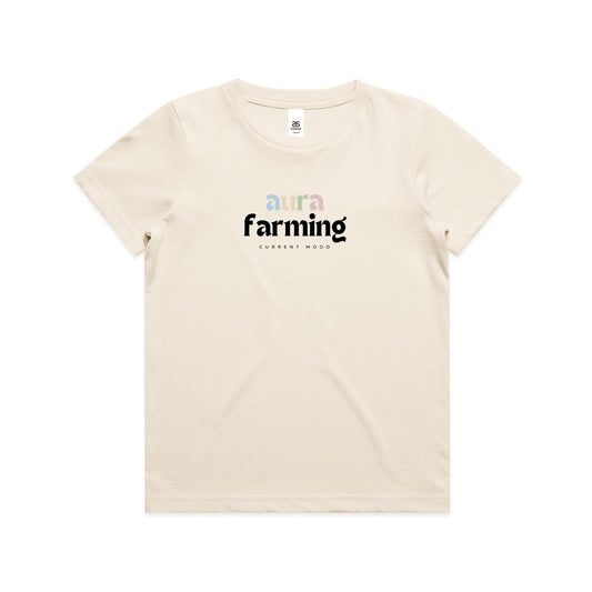 Current Mood 'AURA FARMING' Youth Tee
