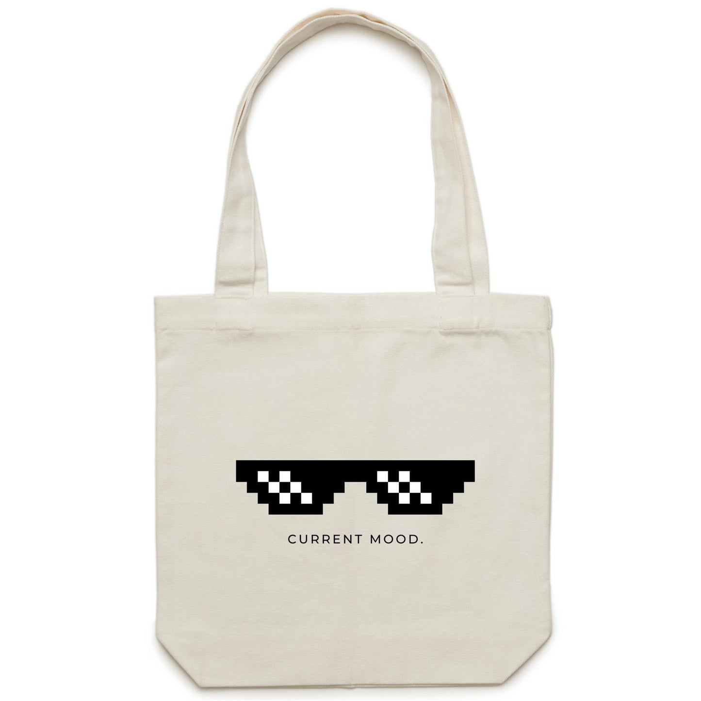 Current Mood 'SHADY' - Carrie - Canvas Tote Bag