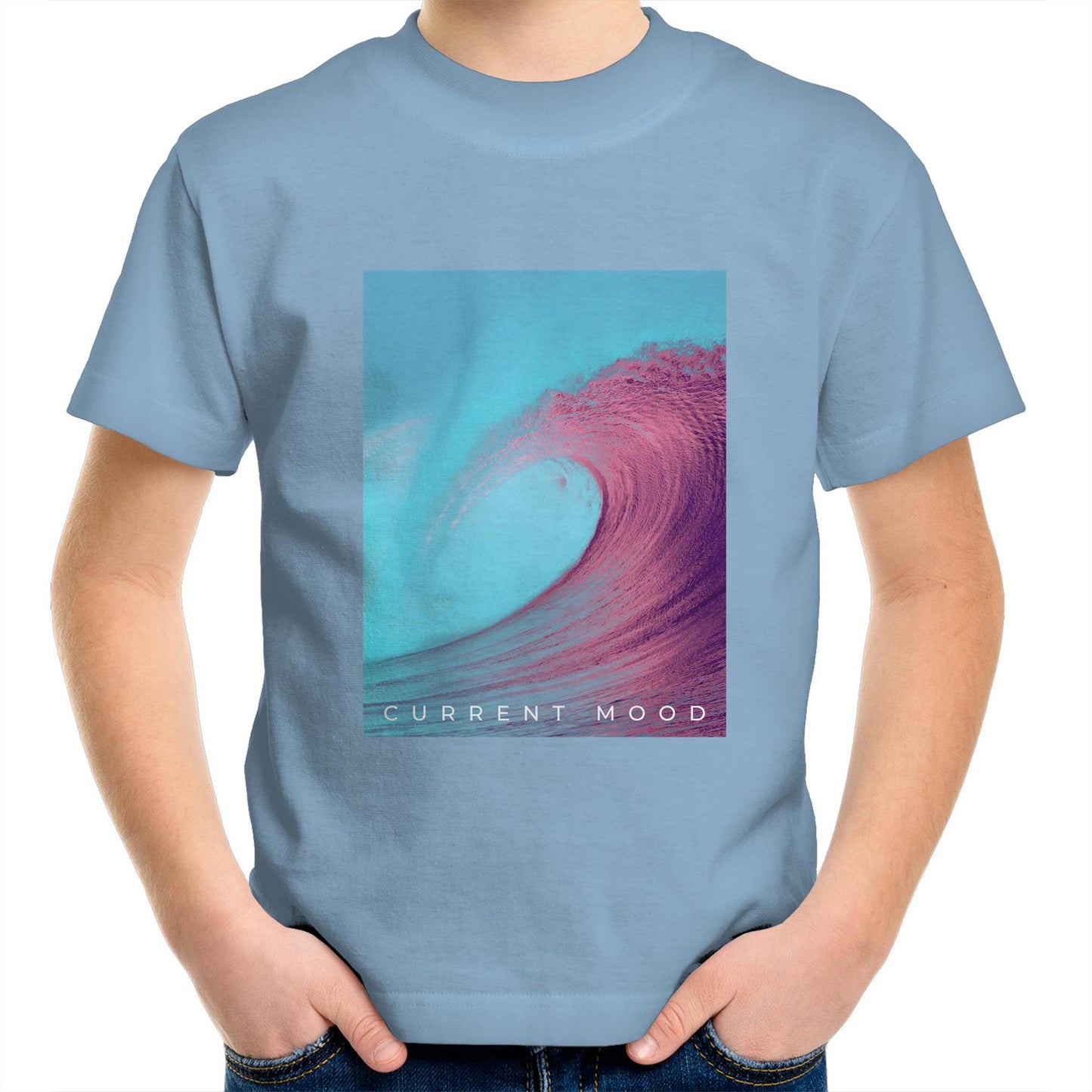 Current Mood 'WAVE' Youth Tee