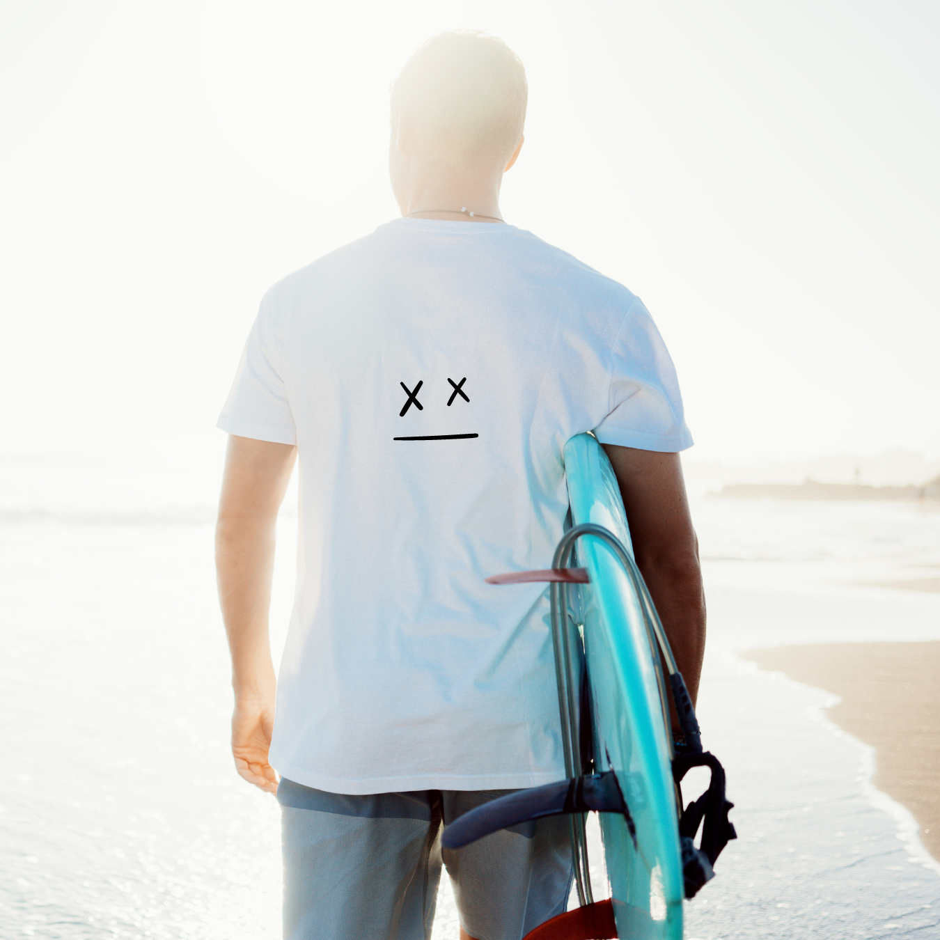 Current Mood 'NO COMMENT' Men's Black Logo Tee