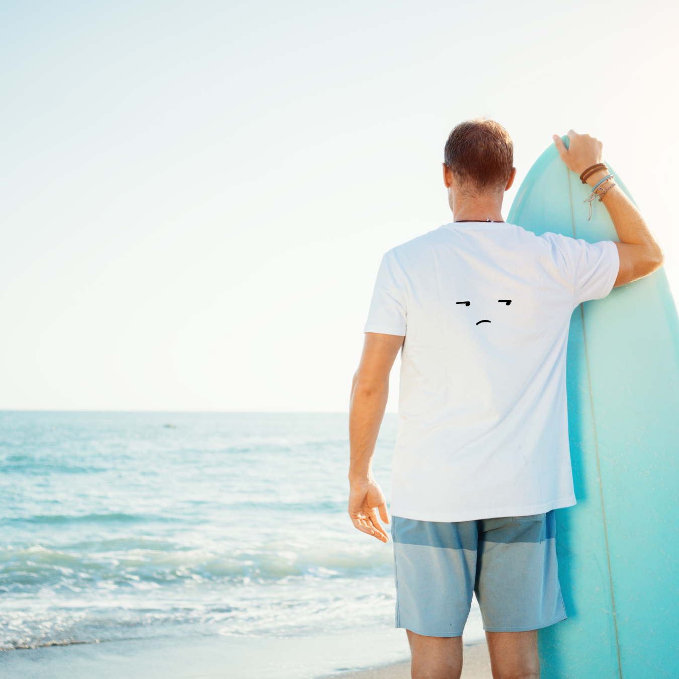 Current Mood 'UNIMPRESSED' Men's Black Logo Tee