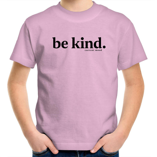 Current Mood 'BE KIND BLACK LOGO' Youth Tee