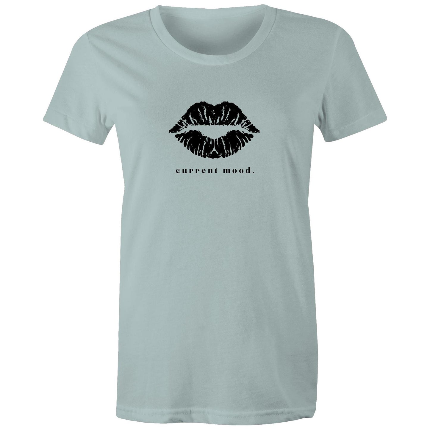 Current Mood 'KISS ME' Women's Tee