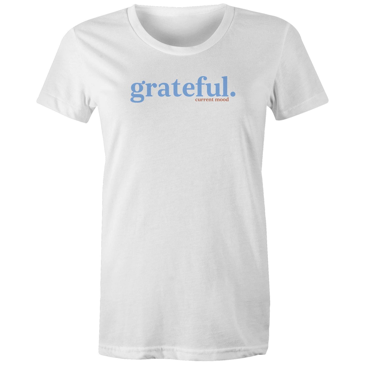 Current Mood 'GRATEFUL BLUE LOGO' Women's Tee