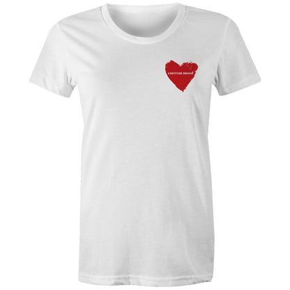 Current Mood 'LOVE HEARTS' Women's Tee