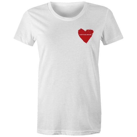 Current Mood 'LOVE HEARTS' Women's Tee