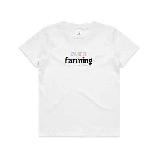 Current Mood 'AURA FARMING' Youth Tee