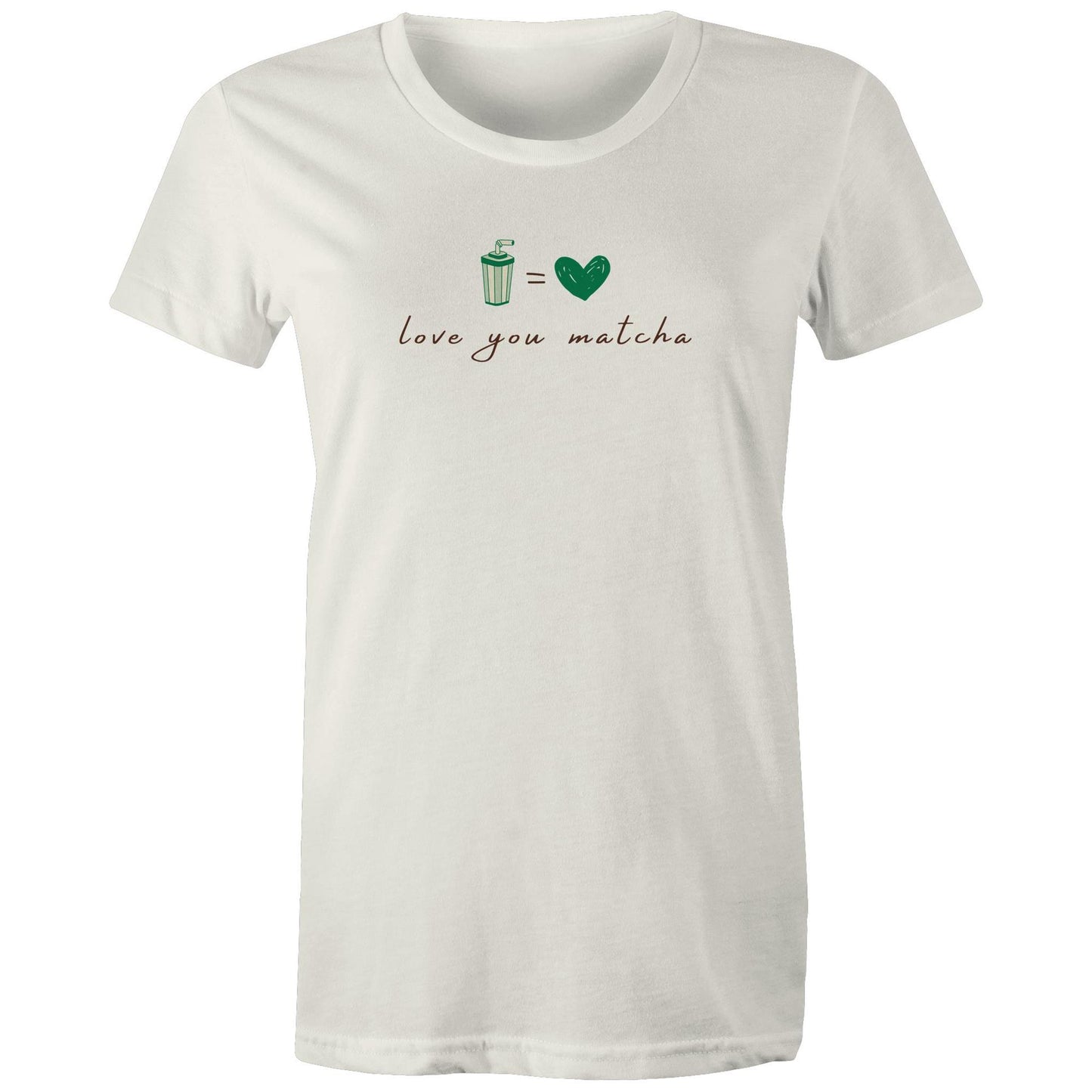 Current Mood 'LOVE YOU MATCHA' Women's Tee