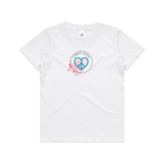 Current Mood 'PAINTED HEART' Youth Tee
