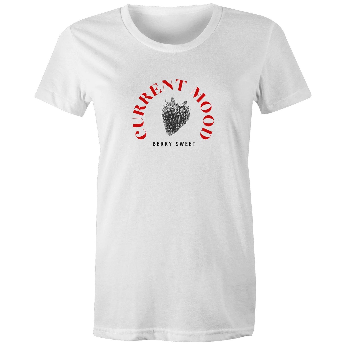 Current Mood 'BERRY SWEET STRAWBERRY' Women's Tee