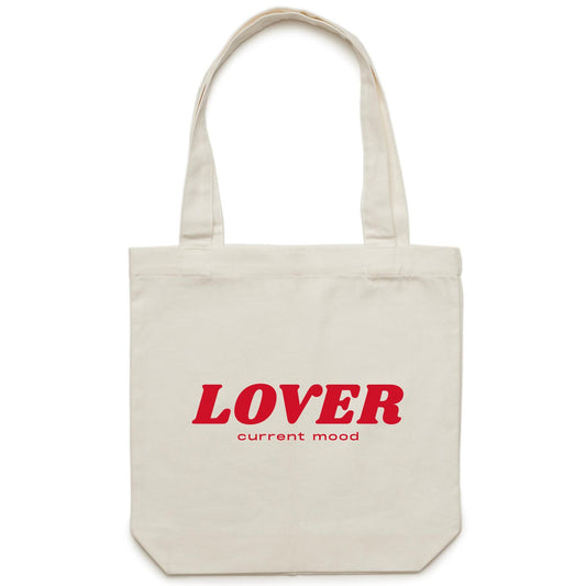 Current Mood 'LOVER' - Carrie - Canvas Tote Bag
