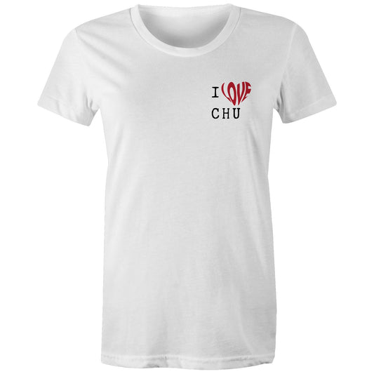 Current Mood 'I LOVE CHU' Women's Tee