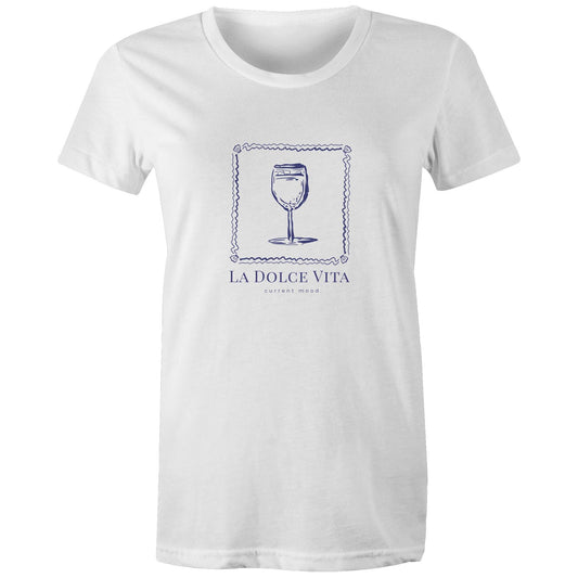 Current Mood 'LA DOLCE VITA' Women's Tee