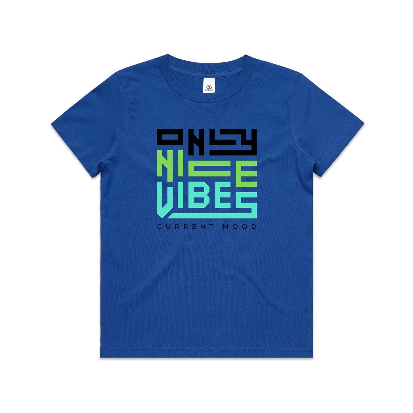 Current Mood 'ONLY NICE VIBES' Youth Tee