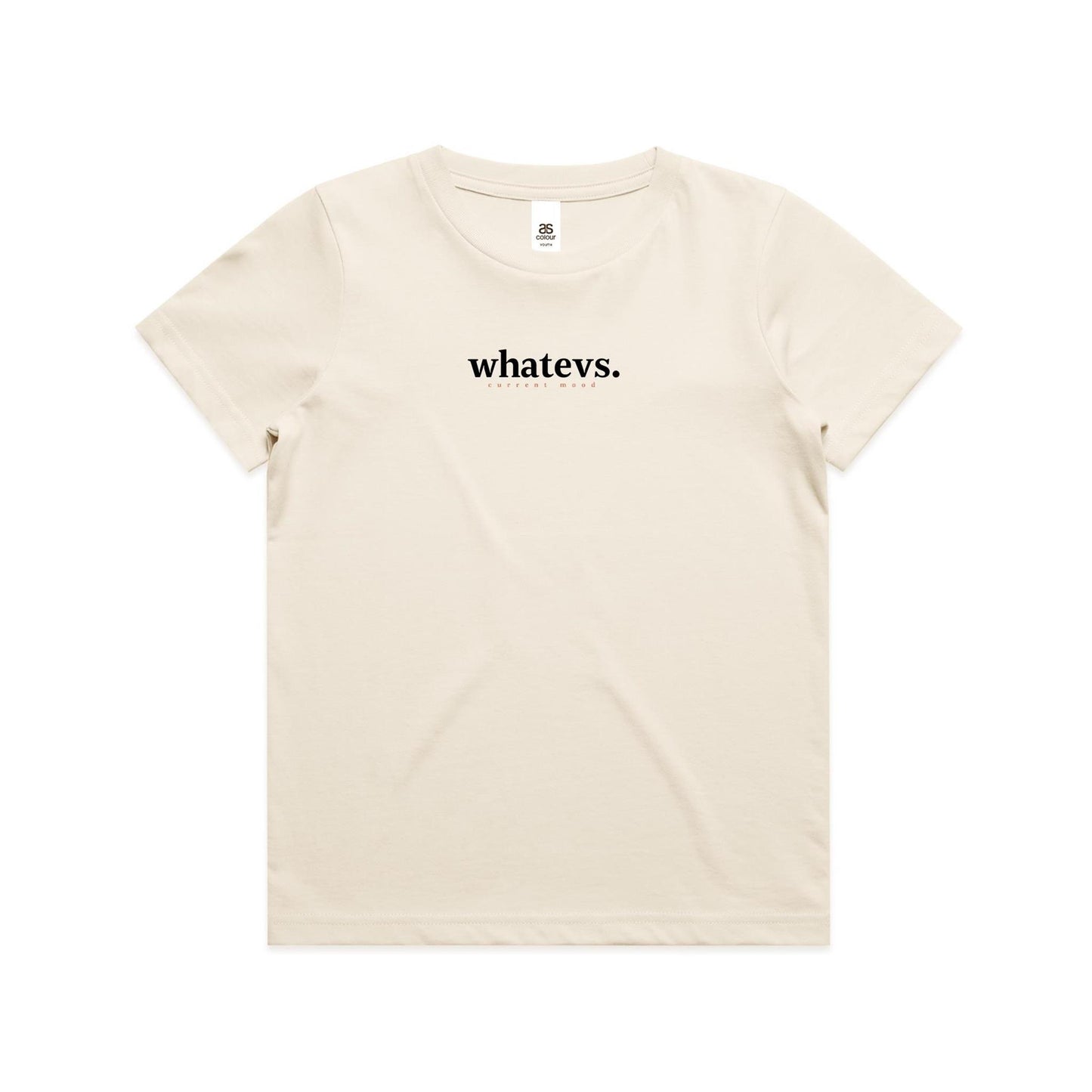 Current Mood 'WHATEVS' Youth Tee
