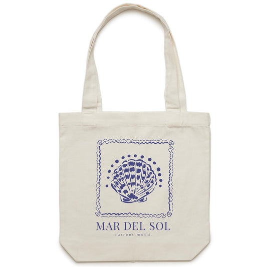 Current Mood 'MAR DEL SOL' - Carrie - Canvas Tote Bag