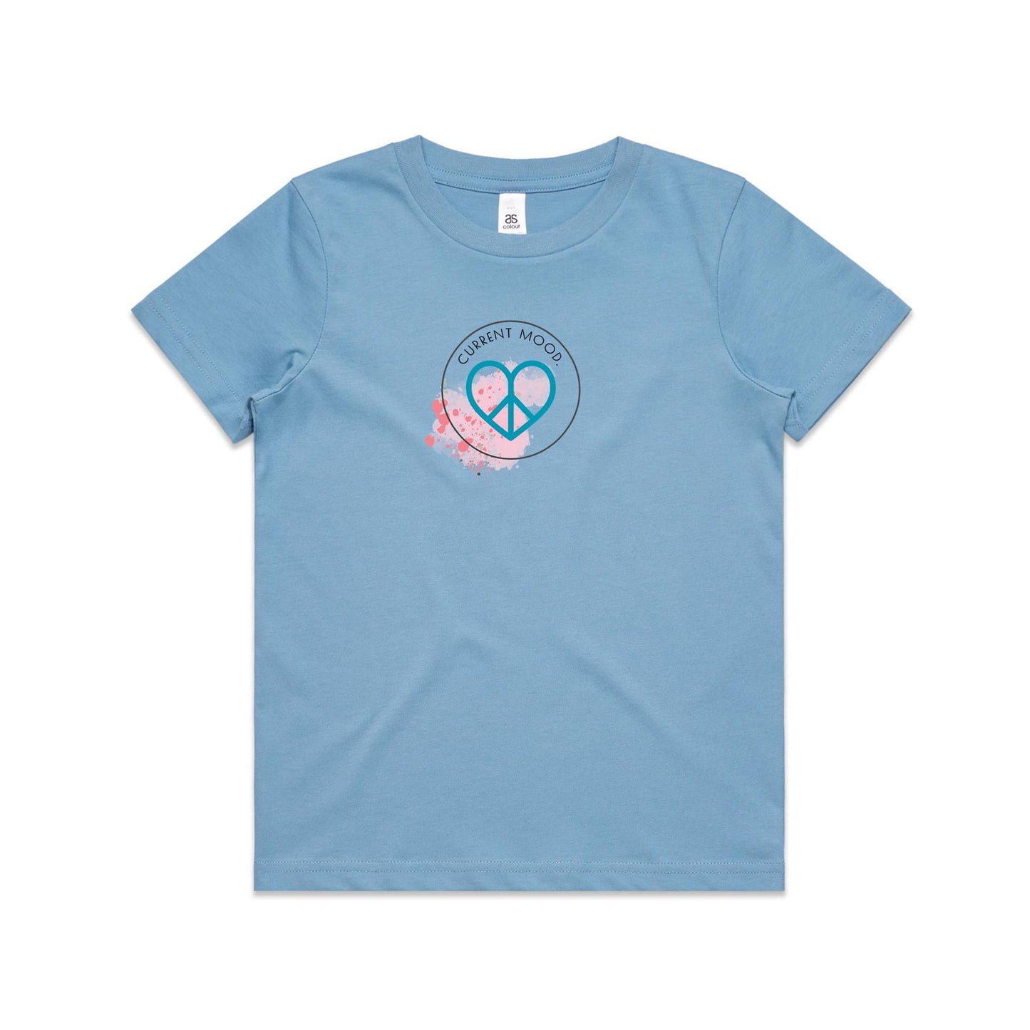 Current Mood 'PAINTED HEART' Youth Tee