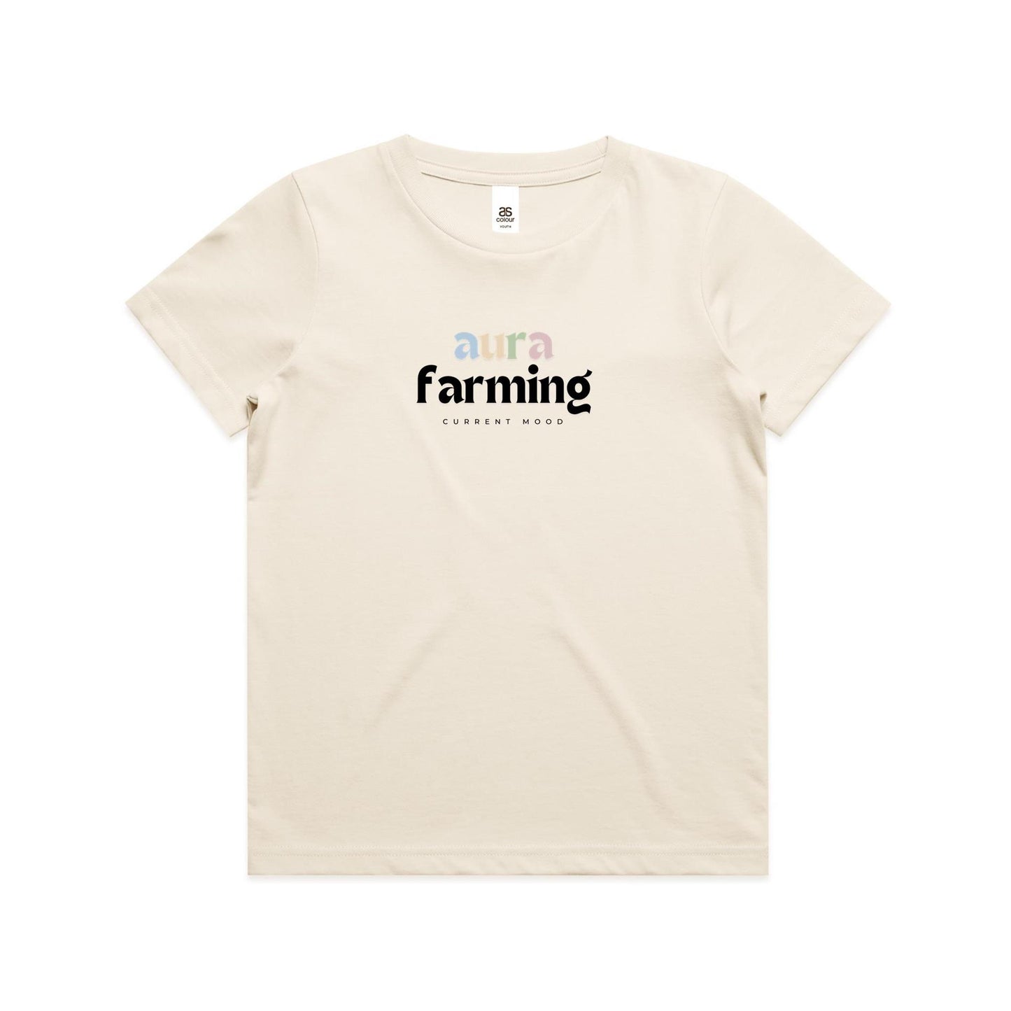 Current Mood 'AURA FARMING' Youth Tee