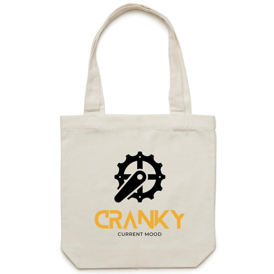 Current Mood 'CRANKY' - Carrie - Canvas Tote Bag