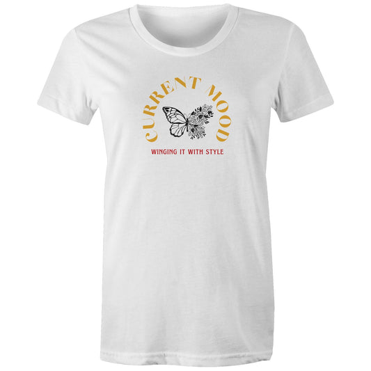Current Mood 'WINGING IT WITH STYLE' Women's Tee