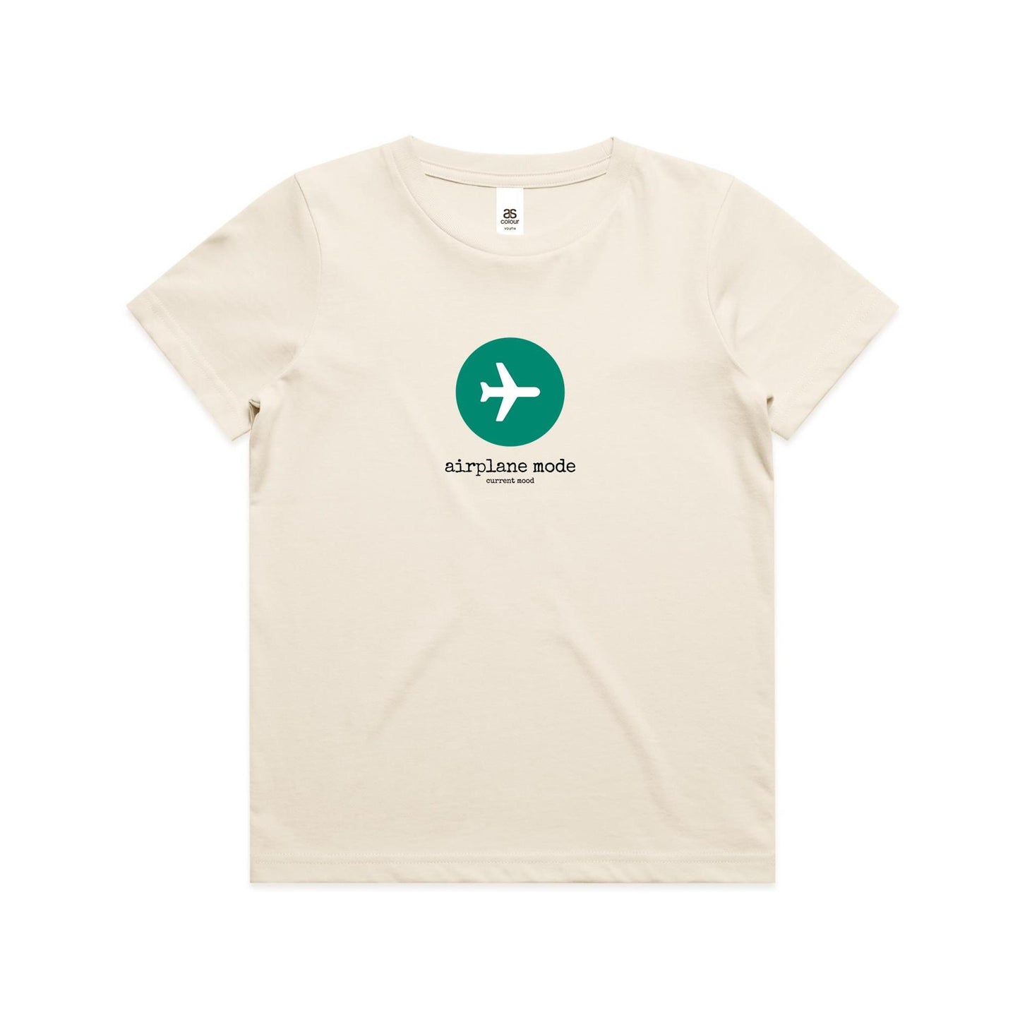 Current Mood 'AIRPLANE MODE' Youth Tee