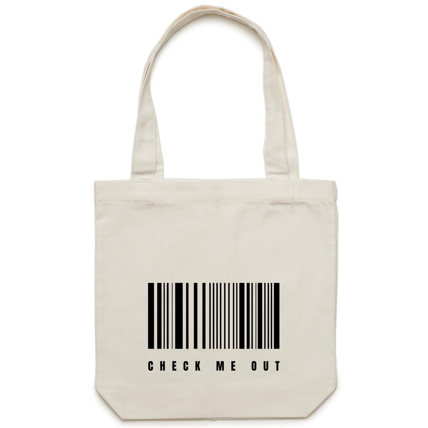 Current Mood 'CHECK ME OUT' - Carrie - Canvas Tote Bag