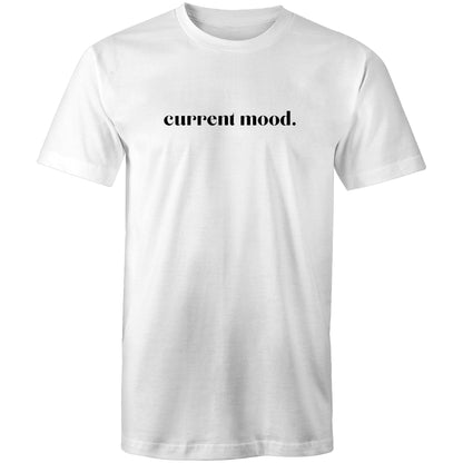 Current Mood 'UNIMPRESSED' Men's Black Logo Tee