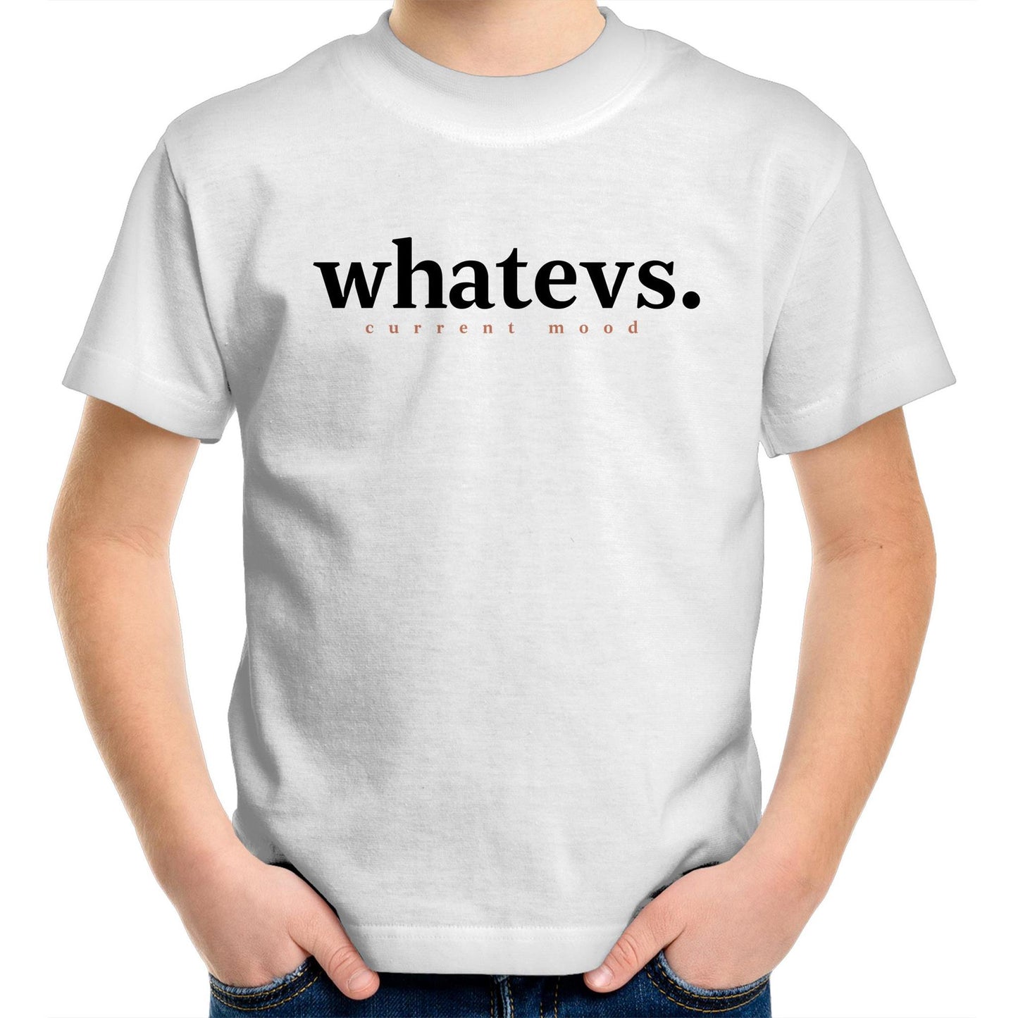 Current Mood 'WHATEVS.' Youth Tee