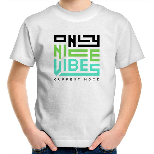 Current Mood 'ONLY NICE VIBES' Youth Tee