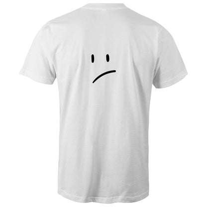 Current Mood 'SHRUG' Men's Black Logo Tee