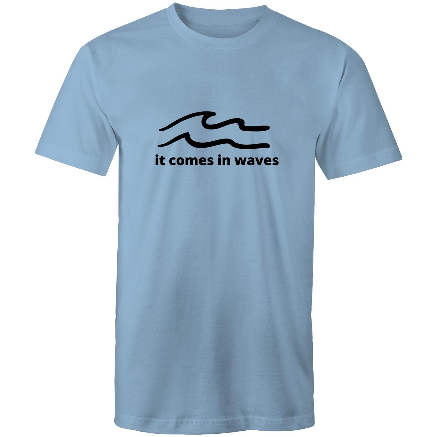 Current Mood 'IT COMES IN WAVES' Men's Tee